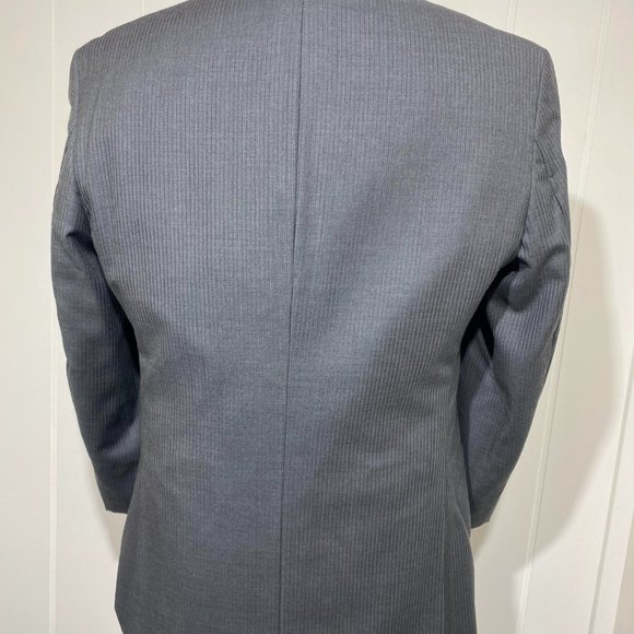 Perry Ellis Child Dark Grey Tuxedo Jacket (see other listing for pants) - Picture 5 of 9